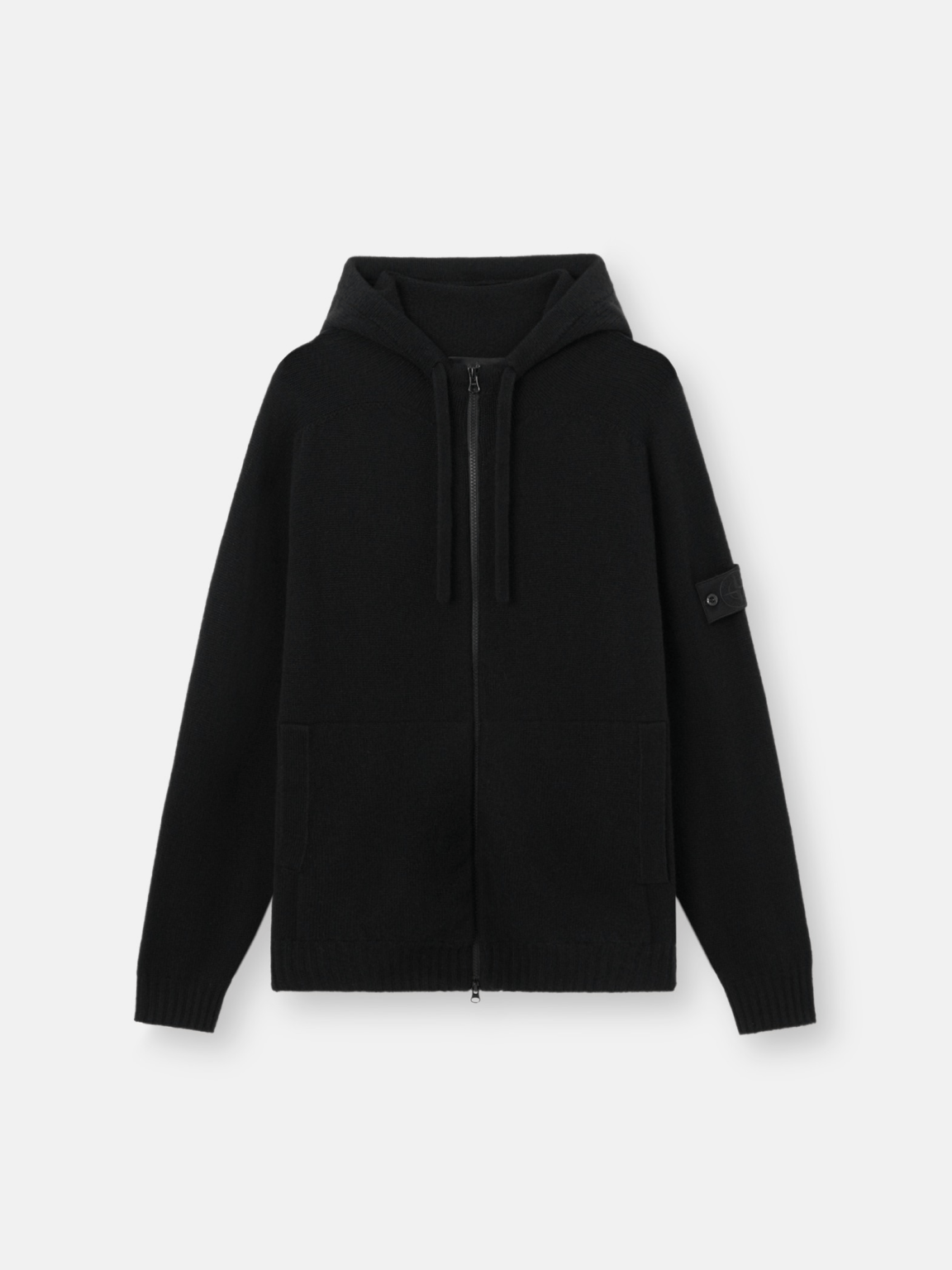 imgi_56_image (2) Stone Island Merch Cerniera Nero Felpa