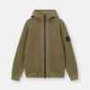 Stone Island Merch Verde Militare Felpa