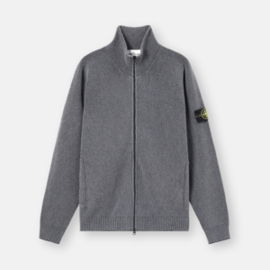 Stone Island Merch Carbone Zip-Up Maglia