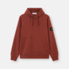 Stone Island Merch Rosso Spezzato Felpa