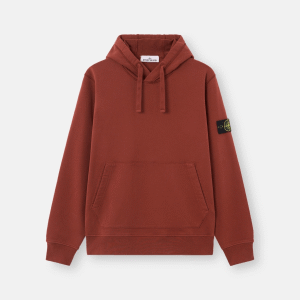 Stone Island Merch Rosso Spezzato Felpa