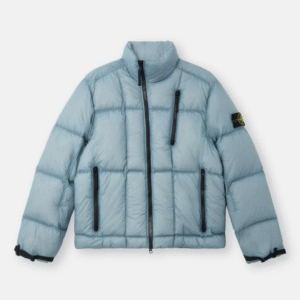 Stone Island Merch Blu Avio Giubbotto