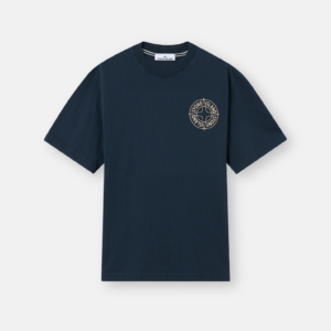 Stone Island Merch Blu Navy Maglietta