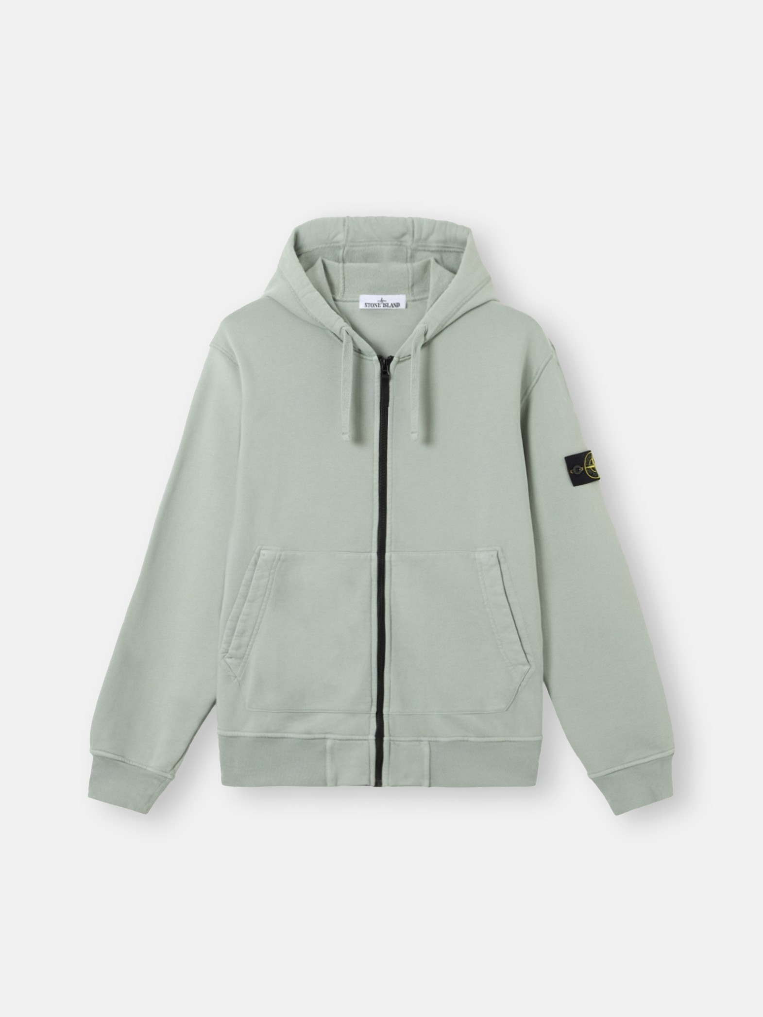 imgi_82_image (1) Stone Island Merch Grigio Perla Felpa